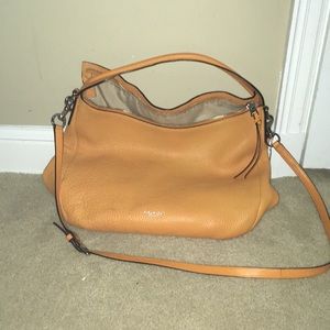 HUGE SALE! Large Tangerine Crossbody Coach